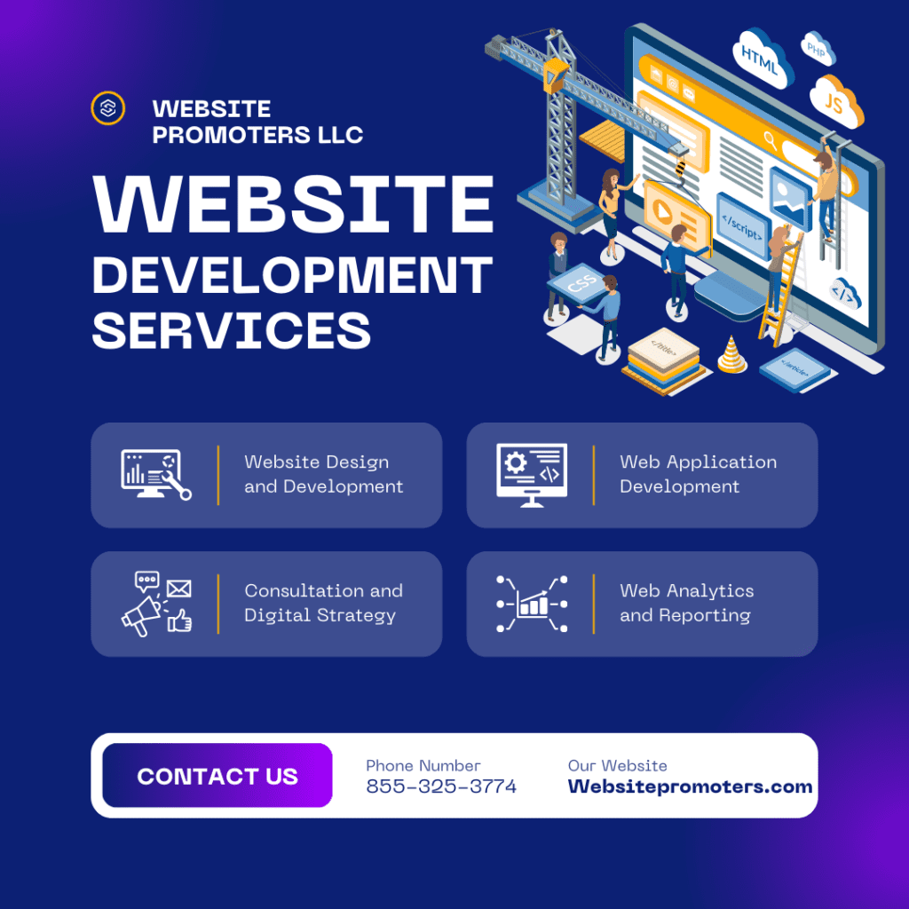 Our website development services
