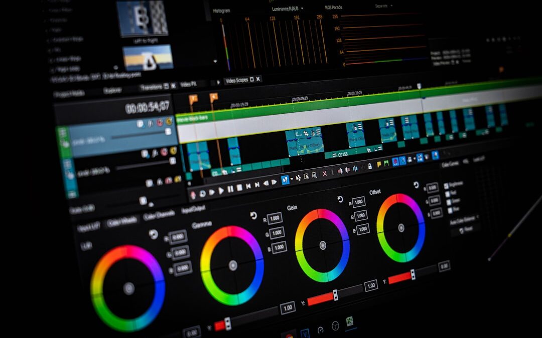 This is a video editor. Video editing is a crucial aspect of YouTube engagement.